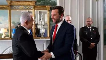 Netanyahu Washington'da Vance ile Görüştü