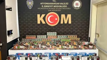 Afyonkarahisar'da Kaçak Tütün Operasyonu