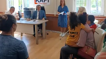 Kaymakam Güldoğan'dan Açık Kapı Ziyareti
