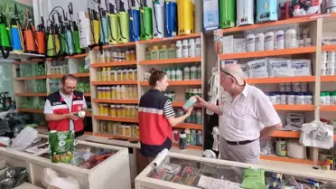 Simav'da Bitki Koruma Ürünlerine Denetim