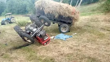 Küre'de Traktör Devrildi: Sürücü Ağır Yaralı