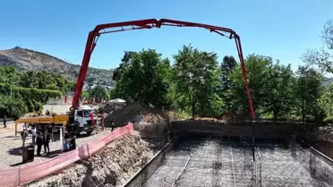Tunceli'de Yeni Polisevi Temeli Atıldı