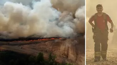 3 ilde orman yangını: Sınır Kapısı yolu ulaşıma kapatıldı