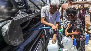 Gazze'de Temiz Su Sorunu Sürekli Devam Ediyor