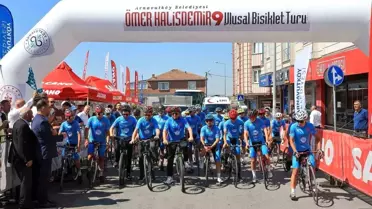 Arnavutköy'de 9. Ömer Halisdemir Bisiklet Turu başladı