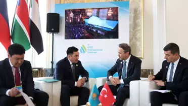 Bayraktar ve Akkenzhenov Görüştü