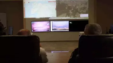 Çanakkale'de Yangın Koordinasyonu