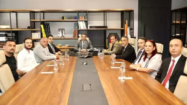 Vali Aslan Fabrika Ziyaretlerinde
