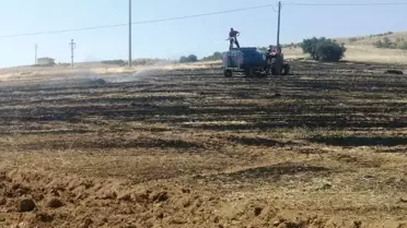 Yalvaç'ta Yangın: 30 Dönüm Tarım Arazisi Zarar Gördü