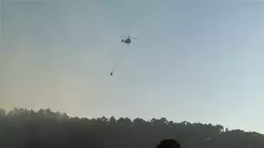 Gediz'de Orman Yangını Müzakeresi