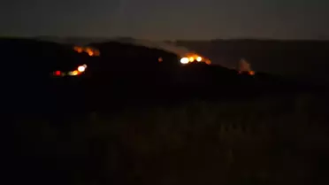 Manisa'da Yangın Uşak'a Sıçradı