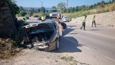 Sinop'ta Kaza: 3 Yaralı