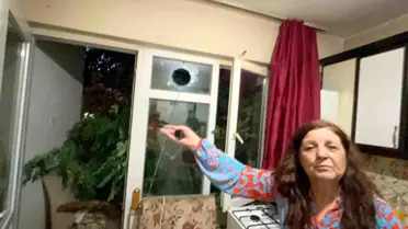 Balkonda Kahve İçerken Ağaç Devrildi, Kadın Hafif Yaralandı