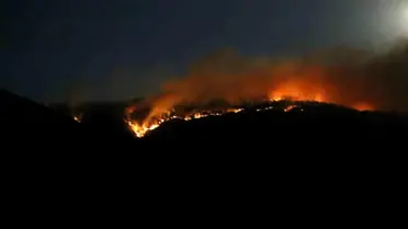 Ilgaz'da Orman Yangını Kontrol Altına Alınmaya Çalışılıyor