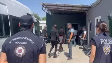 Denizli'de Göçmen Kaçakçılığı Operasyonu