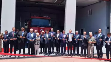 Koyulhisar'da Yeni İtfaiye Hizmet Binası Açıldı