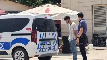 Kendisini hortumla serinletmeyen bahçıvanı tekme ve yumrukla darbetti