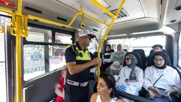 Mersin'de Toplu Taşıma Araçlarında Klima Denetimleri Artıyor