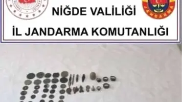 Niğde'de 55 Tarihi Eser Ele Geçirildi
