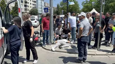 Tekirdağ'da Elektrikli Bisikletli Çocuk Yaralandı
