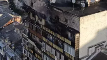Rusya'nın Kiev'e Füze ve İHA Saldırısı: 2 Ölü, 16 Yaralı