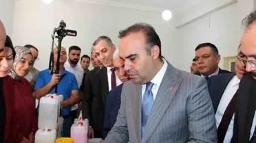 Bakan Kacır Siirt'te Sanayi Temasları