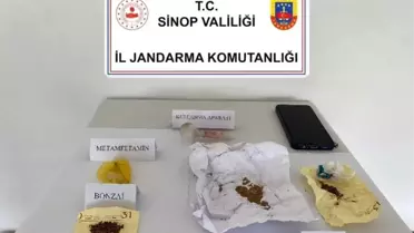 Sinop'ta Otobüste Uyuşturucu Ele Geçirildi