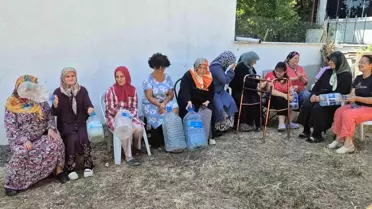 İçme suyuna en yakın köy 1 haftadır susuz! Belediyeye karşı ayaklandılar