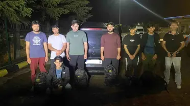Tekirdağ'da Düzensiz Göçmen Operasyonu