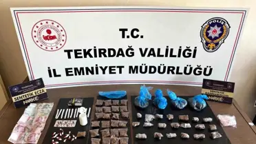 Çorlu'da Uyuşturucu Operasyonu: 3 Tutuklama