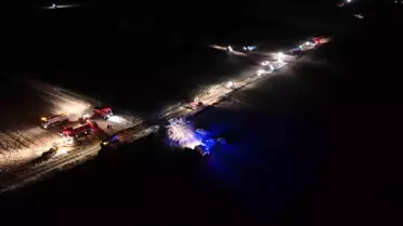 Edirne'de Tarla Yangınına Köylüler Müdahale Etti