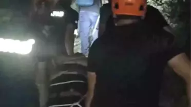Piknikte Mağaraya Düşen Genç Kurtarıldı