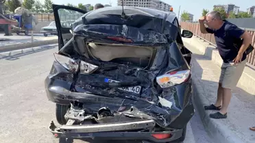 Aksaray'da Trafik Kazası: 2 Yaralı