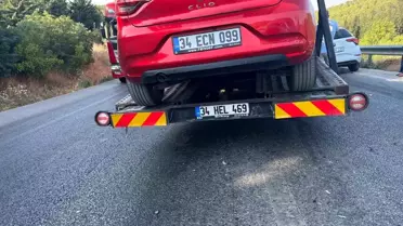 Demirkapı Rampasında Zincirleme Kaza