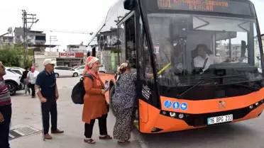 Hatay'da Elektrikli Otobüs Deneme Sürüşü Başarıyla Tamamlandı
