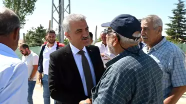 Kırıkkale'de Kırsala Yatırım Devam Ediyor