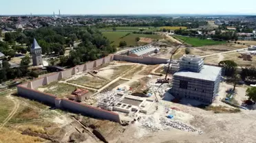 Edirne Sarayı'nda Restorasyon Çalışmaları İlerliyor