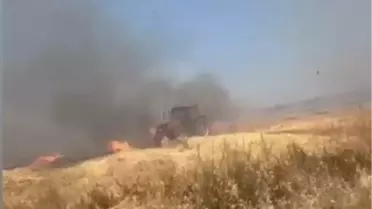Silivri'de Anız Yangını Kontrol Altına Alındı