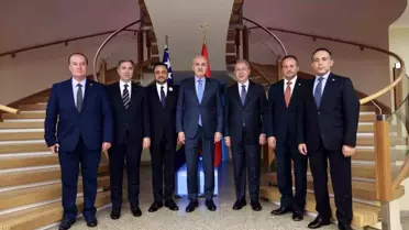 Kurtulmuş'tan Saraybosna Büyükelçiliği Ziyareti