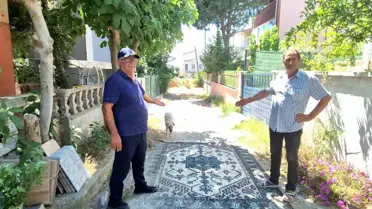 Marmaraereğlisi'nde Yol Çilesi: Halı ile Çamur ve Tozla Mücadele