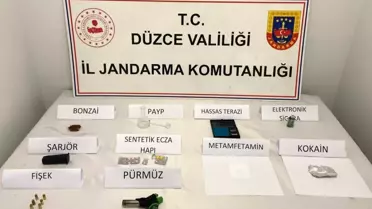 Düzce'de Uyuşturucu Operasyonu: 1 Tutuklandı