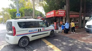 Manavgat'ta Büfede Elektrik Kontağından Yangın Çıktı