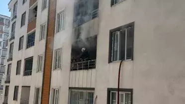 Batman'da 6. Kat Yangını Kontrol Altına Alındı