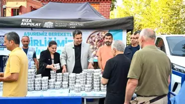 Beşiktaş'ta Muharrem Ayı'na Özel Aşure İkramı