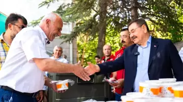 Gölbaşı Belediyesi'nden Muharrem Ayı'na Özel Aşure İkramı