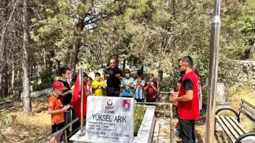 Hisarcık Gençlik Merkezi Öğrencilerinden Şehitlere Anma Etkinliği
