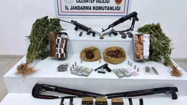 Gaziantep'te Uyuşturucu Operasyonu: 180 Gözaltı