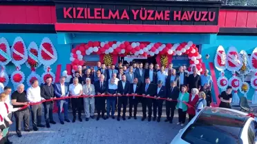 Gaziantep'te Yüzme Havuzu Açıldı