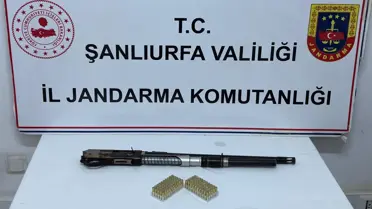 Viranşehir'de Silah Kaçakçılığı Operasyonu