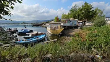 Sapanca Gölü'nde Su Seviyesi Düşüyor